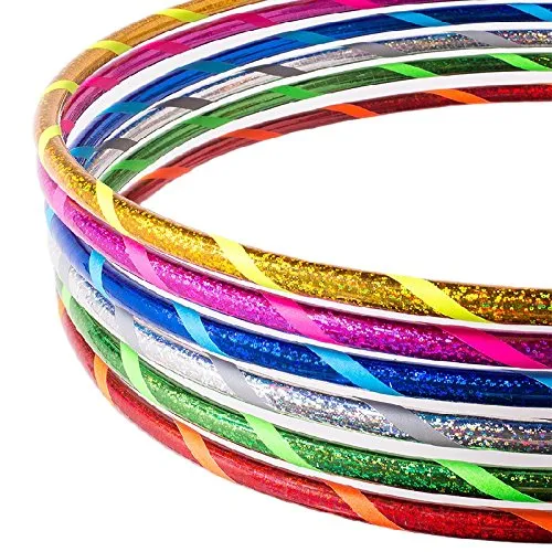 hoopomania Glamour Hula Hoop Reifen Ø90cm in Rot – Ideal für Fitness - Der hoopomania Glamour Hula Hoop Reifen mit 90cm Durchmesser vereint Spaß und Fitness. Leicht und handlich, perfekt für unterwegs. Hochwertige Verarbeitung aus Bayern mit optimalem Grip für ein angenehmes Training.