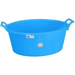 Bottich ICS P12180A, 70 Liter, 80 cm, blau, rund, mit Ohren - Blau