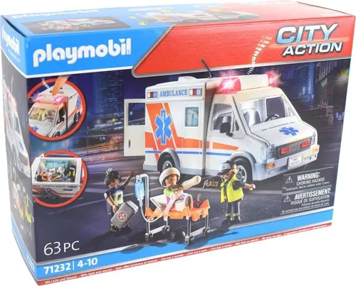 PLAYMOBIL 71232 City Action Hospital Ambulance von PLAYMOBIL