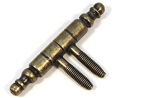 Einbohrbänder mit Zierkopf Aufschraubband Türband Tür-Scharnier Scharnier Bronze Spezielle 2 Stück