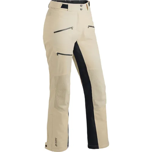 Maier Sports Whiteglam Pants Women - Skihose für Damen - Damen Skihosen mit mTEX 10.000 Membrane für optimalen Schutz. Wasserdicht, winddicht und atmungsaktiv, ideal für kalte Tage auf der Piste.
