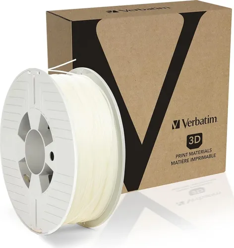 Verbatim Filament 55952, PP, 1,75mm, 500g, natur transparent - Zubehör für 3D-Drucker: Hochwertiges, leichtes PP-Filament mit guter Transparenz, ideal für flexible Anwendungen und beständig gegen Chemikalien.