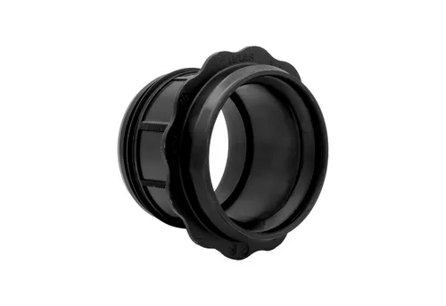 Haas Otto Siphon Abwasserohr-Reduzierung DN 90/75 für PE-Rohre verschiedener Hersteller