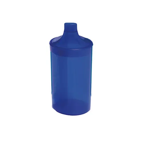 Trinkbecher mit 2 Deckeln blau 1 St