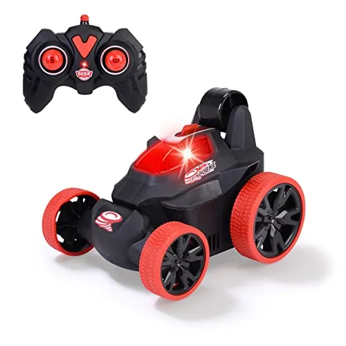 Dickie Toys – RC Mini Cyclone 12,5 cm – kleines Stuntauto mit Fernsteuerung für Flips, inklusive 360 Grad Rotation, für Kinder ab 6 Jahren