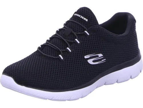 Skechers Summits - QUICK LAPSE Slip-On Sneaker - Sneaker mit Bungee-Schnürung und weichem Strick-Mesh-Obermaterial, ideal für sportliche Aktivitäten und den ganzen Tag Komfort dank Memory Foam Einlegesohle.