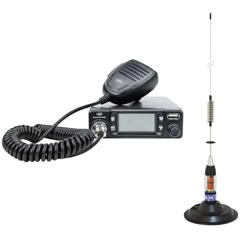 PNI CB Escort HP 9700 USB-Funkpaket mit ML70 Magnetantenne von PNI