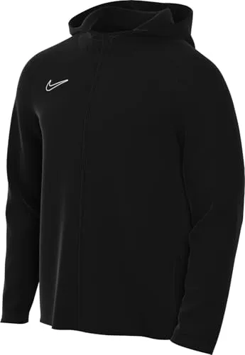NIKE FZ9858-010 M NK SF ACD25 RAIN JKT Herrenjacke - Sportjacke für Herren in Schwarz-Weiß, wasserabweisend und perfekt für aktive Outdoor-Aktivitäten.