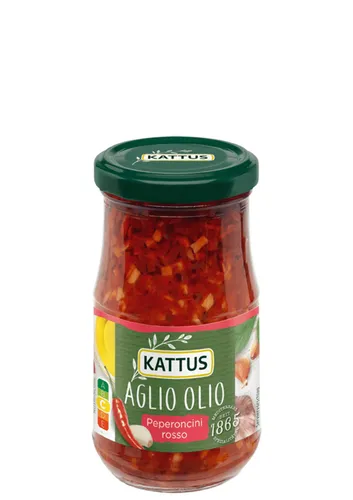 Kattus Pesto Aglio Olio & Peperoncino 0.190kg 4058700310581