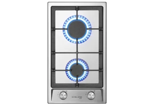 GASLAND Gas-Kochfeld GH30SF – Autarkes 2-flammiges Gaskochfeld - Kompaktes 2-flammiges Gaskochfeld mit automatischer Zündung und stufenloser Temperaturregelung. Ideal für effizientes Kochen mit hochwertigem Edelstahlrahmen und sicherem Ein- und Ausschalten.