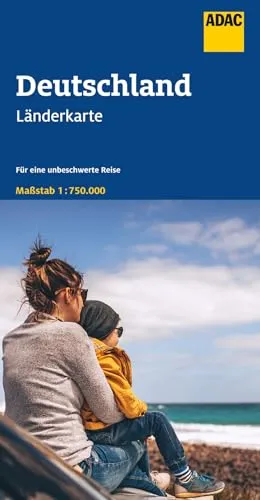 ADAC Länderkarte Deutschland 1:750.000: Für eine unbeschwerte Reise
