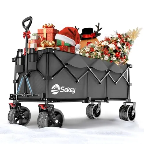 Sekey XXXL Bollerwagen Faltbar in grau von Sekey