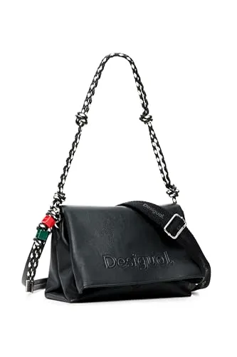 Desigual Half Logo Venecia 4.0 Umhängetasche Schwarz in schwarz von Desigual