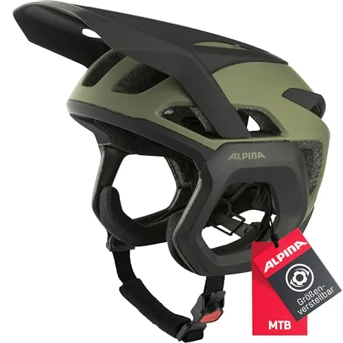 Alpina ROOTAGE EVO Fahrradhelm, Olive matt, 52-57 cm