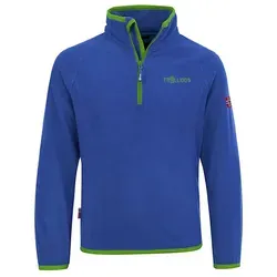 Trollkids Kids Nordland Half Zip 104, medium Blue von TROLLKIDS