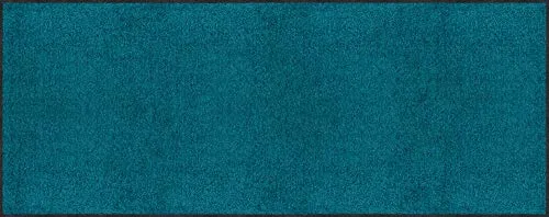 Erwin Müller Fußmatte Mainz Uni Petrol 30x100 cm in petrol von Erwin Müller