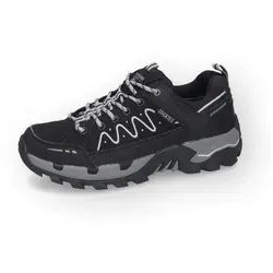 Dockers by Gerli Damen 49lc202-706100 Walking Schuh, Schwarz, 37 EU - Wanderschuhe mit flachem Absatz und schmaler Weite, wasserfest und ideal für Outdoor-Aktivitäten.
