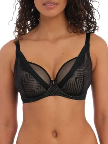 Freya BH Tailored UW High Apex Plunge Bra Schwarz H 75 Damen