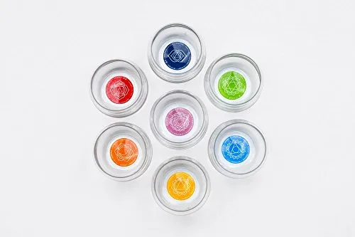 Produktbild Natures-Design Glas Mythe Chakra Set 7-teilig