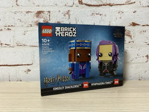 LEGO® BrickHeadz 40618 Kingsley Shacklebolt™ & Nymphadora Tonks™