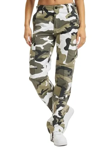 Brandit Women BDU Ripstop Pants - Urban, Größe 36 - Damen-Hosen aus wasserabweisendem, pflegeleichtem Ripstop-Material mit regulierbarer Bundweite und verstärkten Knien für höchsten Tragekomfort in Freizeit und Outdoor.