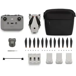 DJI Lito 1 Fly More Combo (DJI RC-N3) Drohne, Grau - Einfache Bedienung für Anfänger! Die DJI Lito 1 Drohne bietet omnidirektionale Hinderniserkennung und ActiveTrack für beeindruckende Videos. Ideal für kreative Flugabenteuer.