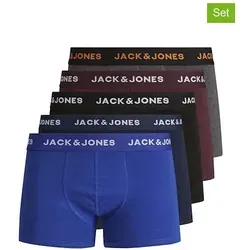 Jack & Jones 5er-Set: Boxershorts in Bunt - S von Jack & Jones