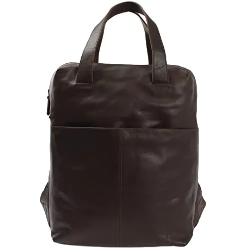 LECONI großer Lederrucksack für Damen und Herren von LECONI