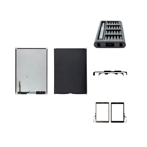 kaputt.de Touchscreen und LCD kompatibel mit Apple iPad Air Premium-Set schwarz