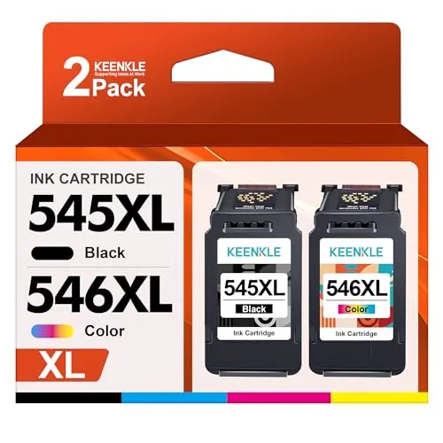 PG-545 CL-546 XL PG-545XL CL-546XL Ersatz für Canon Druckerpatronen 545 546 Multipack für Canon Pixma MX495 TR4550 TS3350 TS3150 TR4551 MG2550s MG2555s TS3151 MG3050 MG2950 TS205(Schwarz, Farbe)