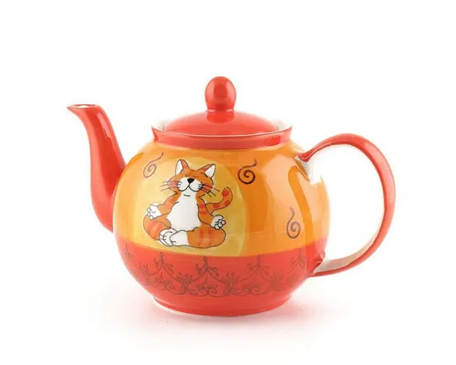 Mila Teekanne Keramik-Teekanne Oommh Katze 1,2 l von Mila