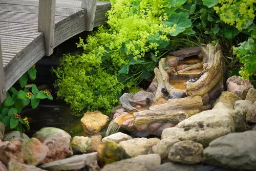 Ubbink REVETÓN Wasserfallelement, Bogen rechts von Ubbink