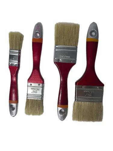 Malerpinsel Lasurpinsel Set 48-tlg. - Profi Pinsel für alle Lackierarbeiten - 48-tlg. Profi Maler- und Lackier-Pinsel Set in 25/38/50/63mm, ideal für vielseitige Renovierungs- und Heimwerkerarbeiten. Ergonomische Form für müheloses Arbeiten und hohe Stabilität.
