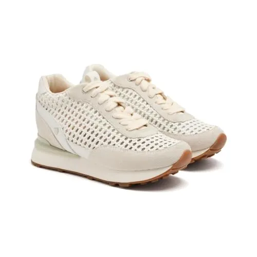 GIOSEPPO Damen Highgate Sneaker, weiß, 39 EU - Damen-Sneaker in elegantem Weiß, ideal für lässige Outfits und den ganzen Tag bequem.