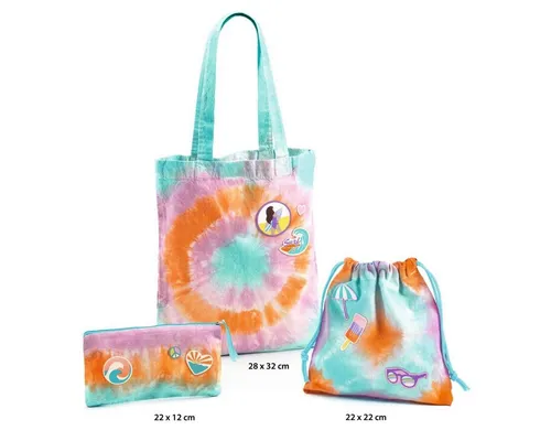 DJECO Kreativset DIY: Batik-Set Taschen von Djeco