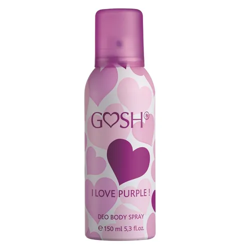 I Love Purple! dezodorant spray 150ml Gosh 5701278117104
