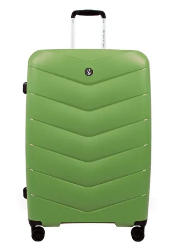 EMILY & NOAH Trolley E&N Travelbestie Werner - 4 Rollen - Robuster Koffer mit 95 l Volumen und nur 3,52 kg Gewicht. Ideal für lange Reisen, ausgestattet mit 4 leichtlaufenden Rollen und ergonomischem Teleskopgriff für höchsten Komfort.