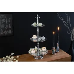 riess-ambiente Dekoetagere ORIENT 65cm silber in silber von Riess-Ambiente