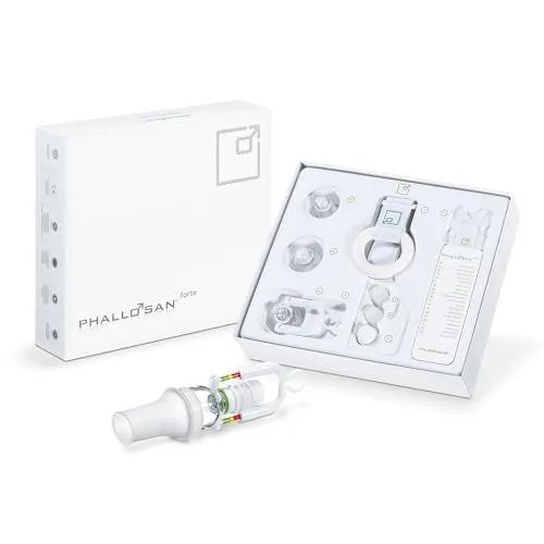 PHALLOSAN forte Penisstrecker – Orthopädisches Gurtsystem mit Vakuum-Protektor-Technik, für Penisdehnung, Penisvergrößerung und diskrete Anwendung
