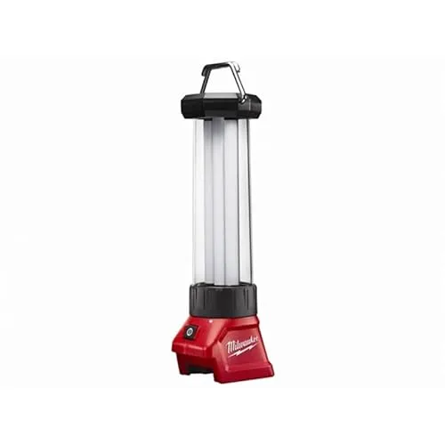 Milwaukee M18 LL-0 LED Akku Laternenleuchte - Werkstatteinrichtung: Helle und tragbare LED Laterne, ideal für Baustellen und Outdoor-Einsätze, ohne Akku und Ladegerät.