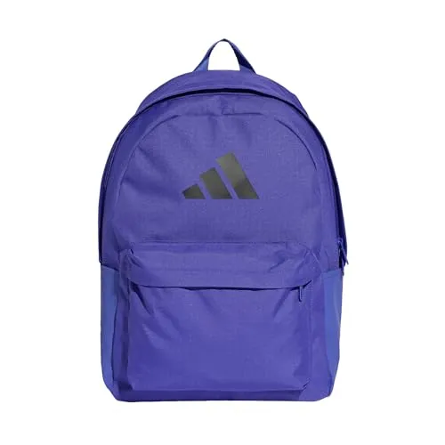 adidas Unisex Classic 3Bars Rucksack, Pure Purple/Black, One Size