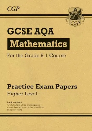 Produktbild GCSE Maths AQA Practice Papers: Higher (CGP AQA GCSE Maths)