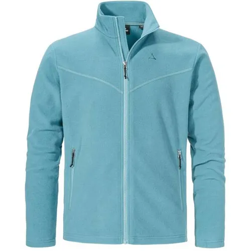 Schöffel Fleecejacke Style Qutang Men wavy (8865) 52 - Fleecejacke für Herren, ideal zum Wandern, aus leichtem, wärmendem Tecnopile-Material mit hohem Feuchtigkeitstransport und umweltfreundlichem Recycling-Material.