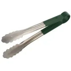 APS Universalzange Edelstahl, 30 cm Länge 75867 , Farbe: grün