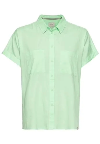 camel active Kurzarmbluse XL in grün von camel active