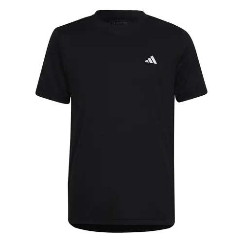 adidas Tennis-Tshirt Club 3-Streifen schwarz Jungen, Größe: 140