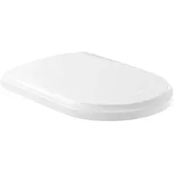 Villeroy & Boch WC-Sitz Hommage Softclosing-Scharniere verchromt, weiss