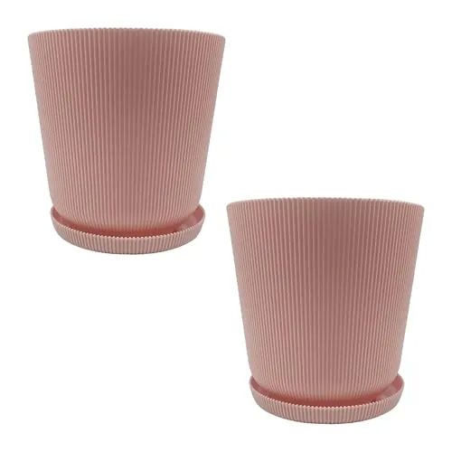 Blumentöpfe & Pflanzgefäße Pink von Relaxdays