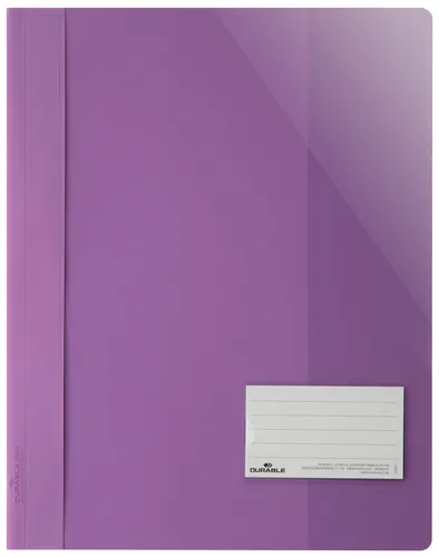 DURABLE Schnellhefter Überbreit A4+ PVC lila