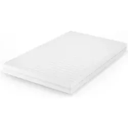 VitaliSpa® Kaltschaummatratze 140 x 200 cm H3 - Matratze für optimalen Schlafkomfort, 7-Zonen-System für individuelle Unterstützung, waschbarer Bezug, ideal für Bauch-, Rücken- und Seitenschläfer.